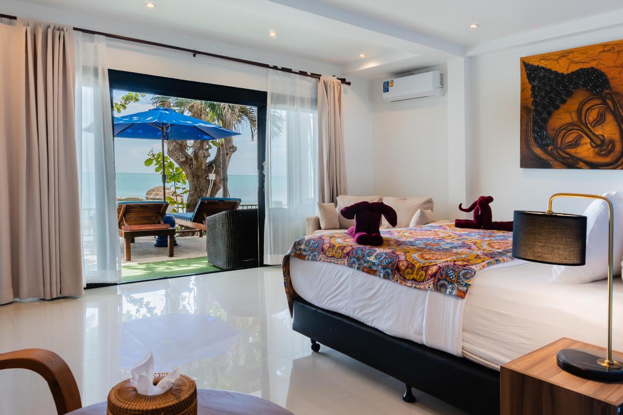 Crystal Bay Beach Resort Lamai Beach  Dış mekan fotoğraf